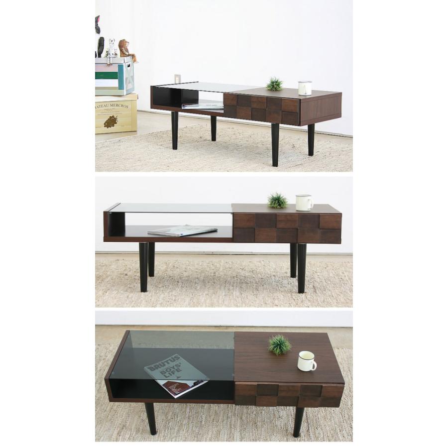 国産 日本製 リビングテーブル センターテーブル ローテーブル サイドテーブル 机 ガラス 収納 おしゃれ 長方形 四角 完成品 送料無料 |  | 01