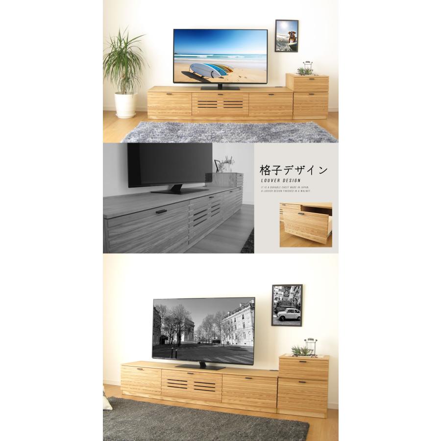 国産 日本製 テレビ台 無垢 180 大川家具 完成品 テレビボード オーク 