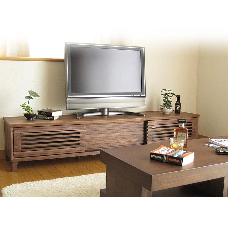 テレビ台 ローボード ウォールナット 180 完成品 テレビボード テレビ台 ローボード ウォールナット 180 完成品 テレビボード