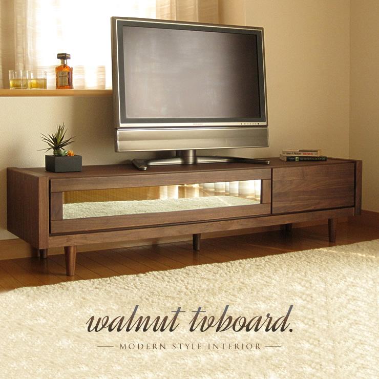 送料0円 テレビ台 おしゃれ ローボード ウォールナット テレビボード 160 完成品 無垢 大人シック シンプル 送料無料 Babylonrooftop Com Au