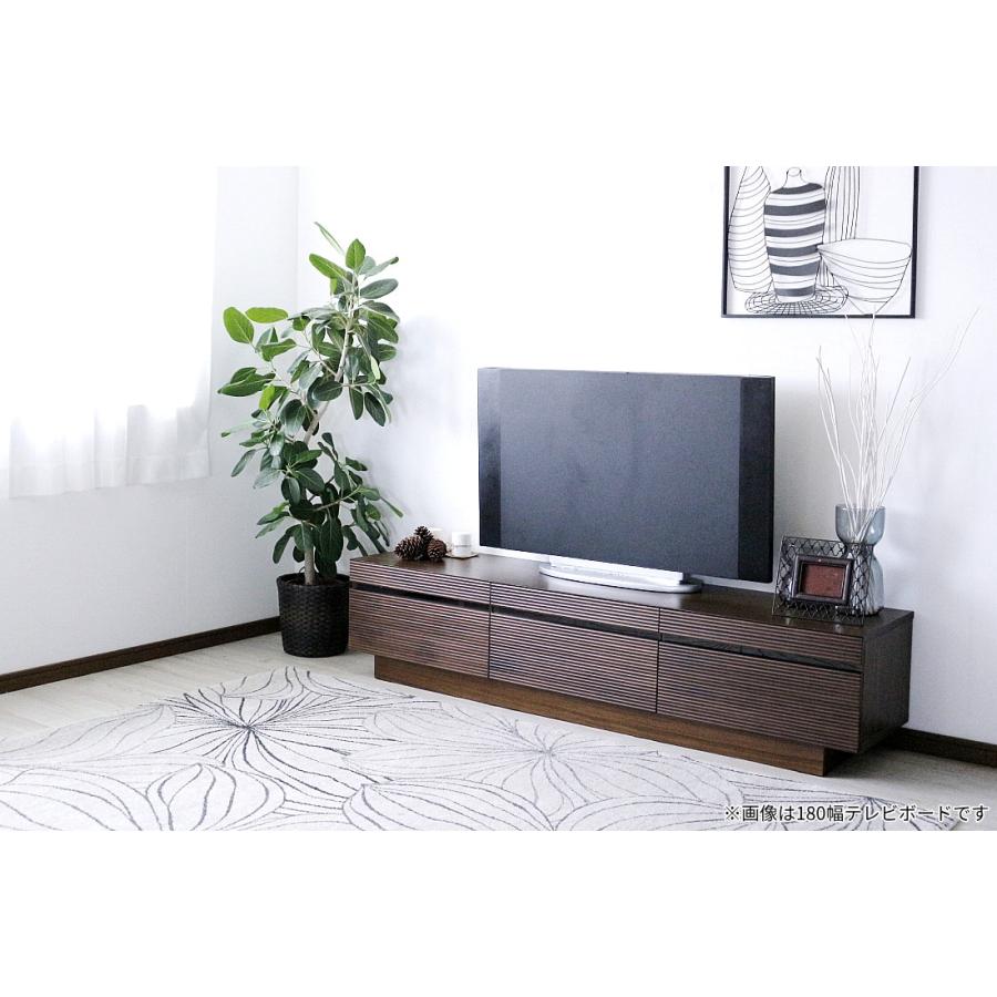 テレビボード ナチュラル ウォールナット 完成品 166 幅 センチ テレビ