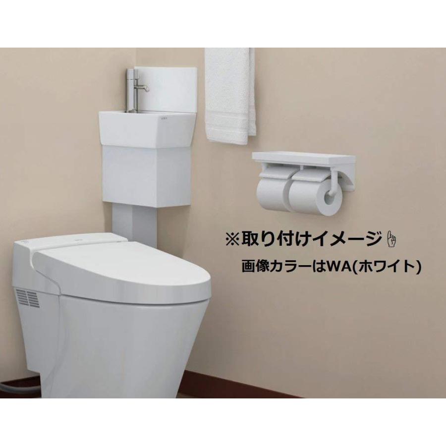 LIXIL(リクシル) INAXトイレ用 棚付2連紙巻器 ピュアホワイト CF-AA64BW1 :B00KNIDWJ0:LGSストア - 通販 -  Yahoo!ショッピング