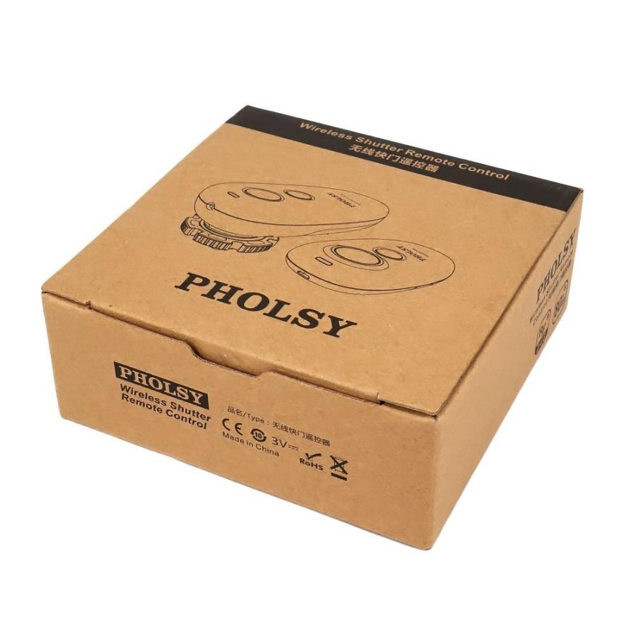 PHOLSY ワイヤレス リモコン レリーズ リモートコントローラー リモートスイッチ Sony 用｜lsg-store｜05