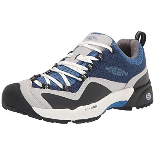 キーン トレッキングシューズ Wasatch Crest Vent Crest ワサッチ クレスト レディースファッション ベント バッグ 耐水 耐滑 クッション メンズ 22 ハイキング New Depthsbright B097cm6mr2 登山 通気 Blue Lgsストア