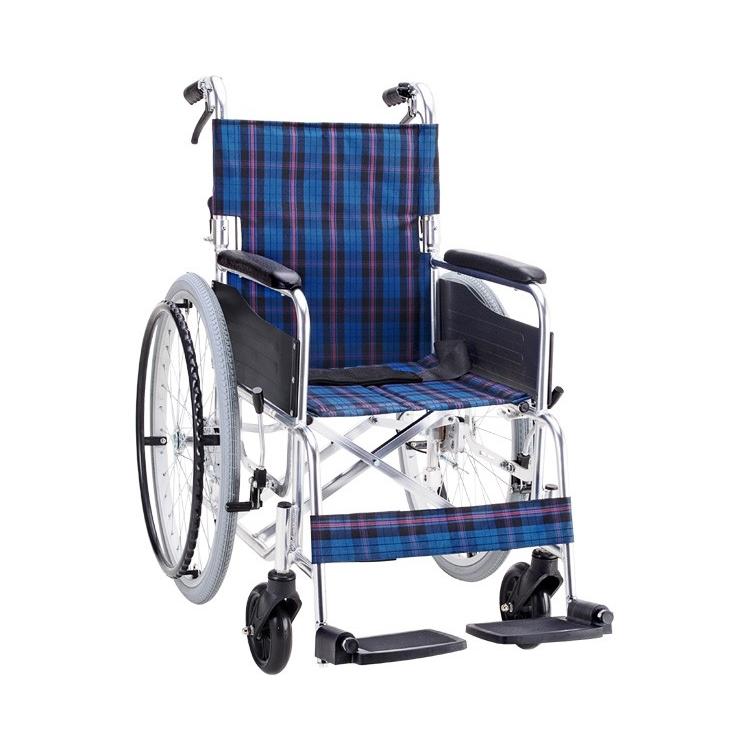 アルミ自走用車いす セレクト50 背折・介助ブレーキ付 / KS50 : らいふ