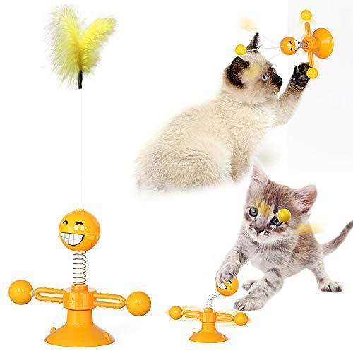 猫のおもちゃ 猫の棒 猫じゃらし 猫バランス スイングカー ターンテーブル 猫の棒 倒れない 遊び道具 ボール Nyf Ls Store ヤフー店 通販 Yahoo ショッピング
