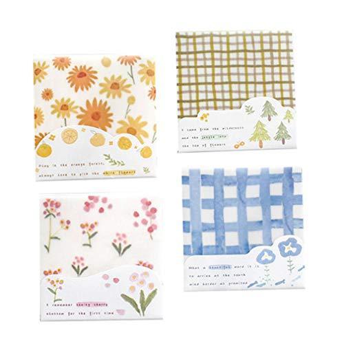 Kamizuki メモ用紙 特殊紙 付箋 粘着性がない一般メモ用紙 メモ素材紙 伝言 メモ帳 少し透明感がある紙 プレゼン Pnn Ls Store ヤフー店 通販 Yahoo ショッピング