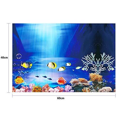 水槽 魚タンク バックスクリーン 両面印刷 背景 水族館ポスター 水槽の飾り D 60x40cm Yvs5771 Ls Store ヤフー店 通販 Yahoo ショッピング