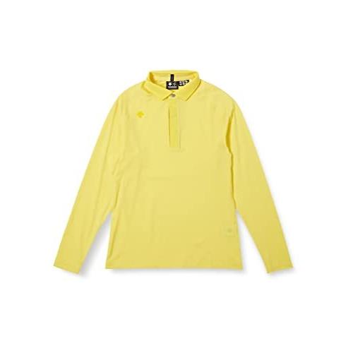 デサントゴルフ ゴルフ 長袖シャツ 日本 Dgmmjb06 メンズ Yl00 イエロー 日本 S メンズ 日本サイズs