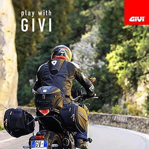 GIVI (ジビ) バイク用 サイドバッグ 各24~30L 容量可変式 左右セット 