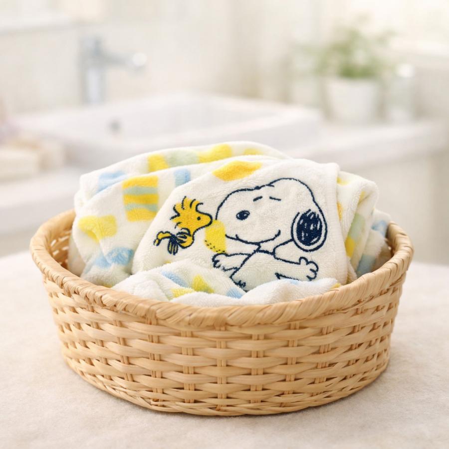 SNOOPY（スヌーピー） タオル バスタオル ガーゼタオル ふんわりガーゼ