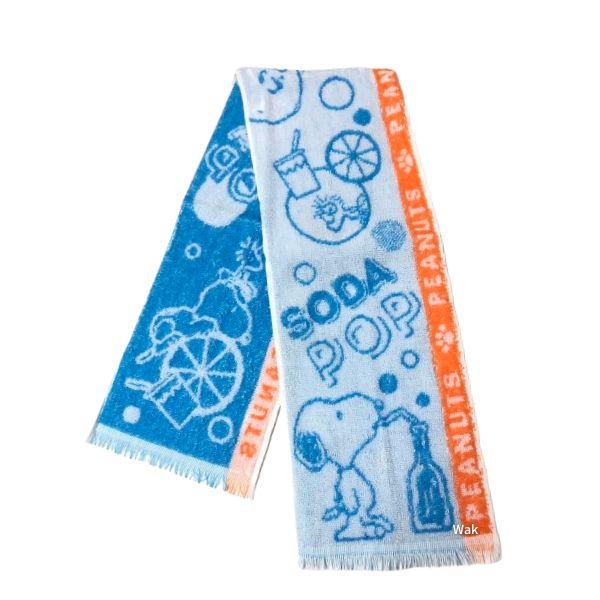 SNOOPY（スヌーピー） 2枚セット ひんやりマフラータオル 16×90cm 西川