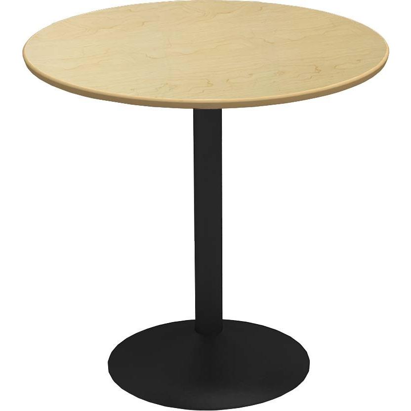 カフェテーブル 丸 75cm ダイニングテーブル 丸テーブル 2人用 おしゃれ 高さ 72 在宅 デスク スチール 丸脚 丸天板 CTRR-75R_2