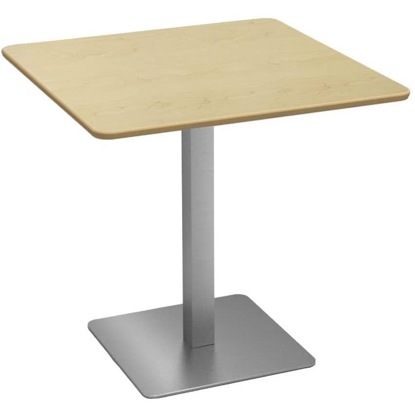 カフェテーブル 角 75cm ダイニングテーブル 2人用 おしゃれ 高さ 72 在宅 デスク ステンレス 角脚 角天板 CTTS-75S |  | 02