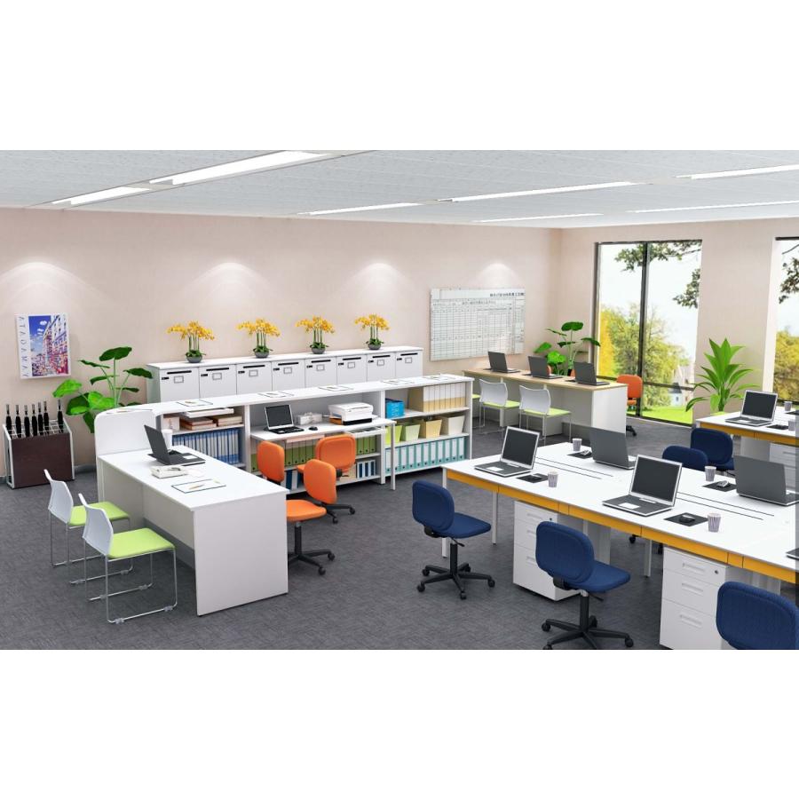 ハイカウンター 受付カウンター 120 スチール カウンターテーブル 受付