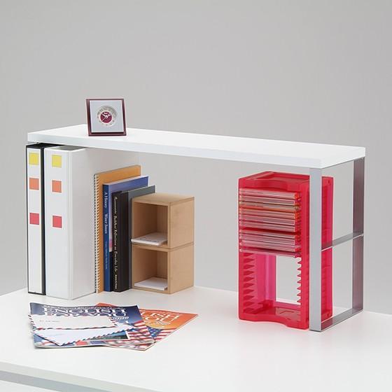 デスクラック 机上ラック 机上収納 モニター台 収納ラック 幅