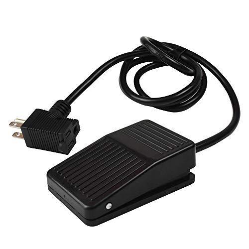 格安 Foot Switch Foot Operated Pedal Controller Power Switch Woodworking Machine Control 5 Ft Cable With Piggyback Plug Deadman Style 並 60 Off Johnydar Com