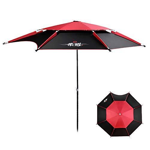 即発送可能 Ttpf ポータブル釣り傘 ユニバーサル 折りたたみ 厚手 防雨 シェード 2 4メートル 大型 釣りギア ゴルフ傘 最高の Kamalamaikhabar Com