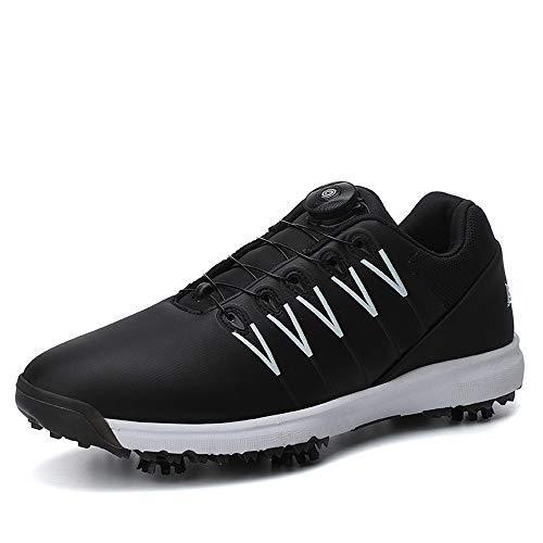 【 開梱 設置?無料 】 Waterproof Breathable Golf Shoes Men's Lightweight Shoes Golf Professional Men's Brand xinyu Anti-Slip Lea Comfortable Mens Shoes Golf Shoes ゴルフシューズ