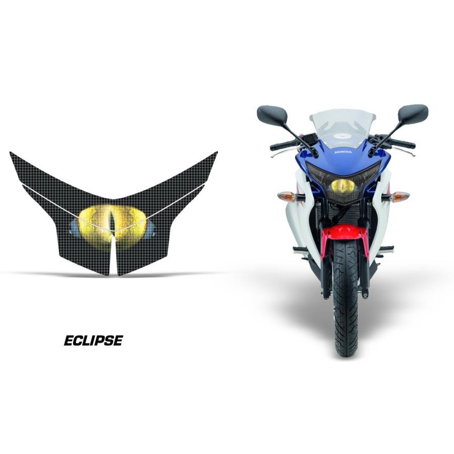 AMR Racing ヘッドライト アイ グラフィック デカール ステッカー ECLIPSE HONDA CBR250R MC41 -2013
