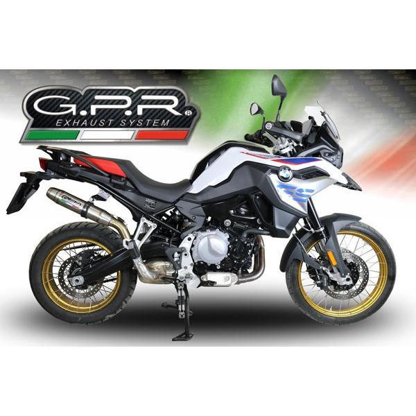 イタリア GPR / Deeptone Inox スリップオン マフラー 公道仕様 / BMW F 850 GS - ADVENTUREE 2018-2019