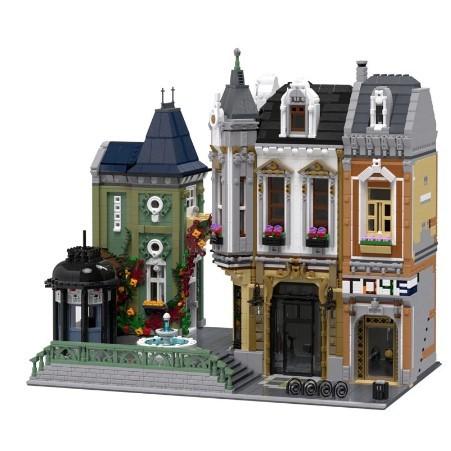 レゴ互換品 建物 おもちゃ店広場 5419ピース レゴ互換品 建物 おもちゃ店広場