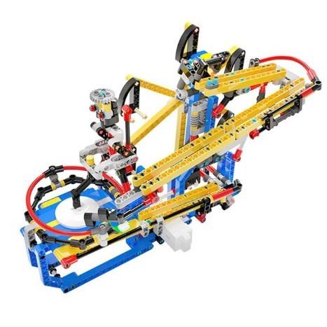 レゴ互換品 ボールエレベーター ビー玉回路 迷路 1260ピース