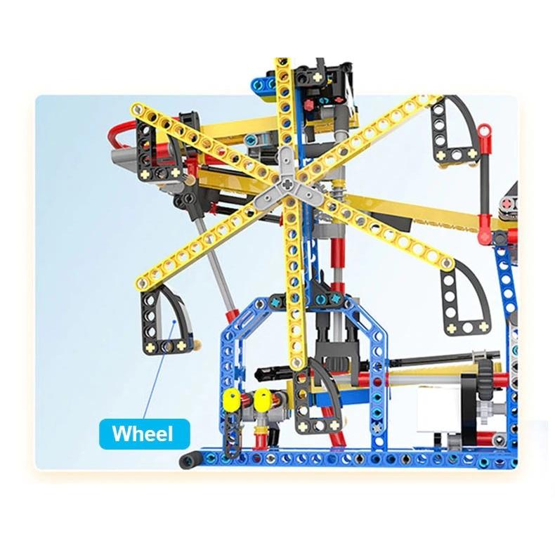 【極美品】 レゴ互換品 ボールエレベーター ビー玉回路 迷路 1260ピース 【Q3324416559】(17922円)