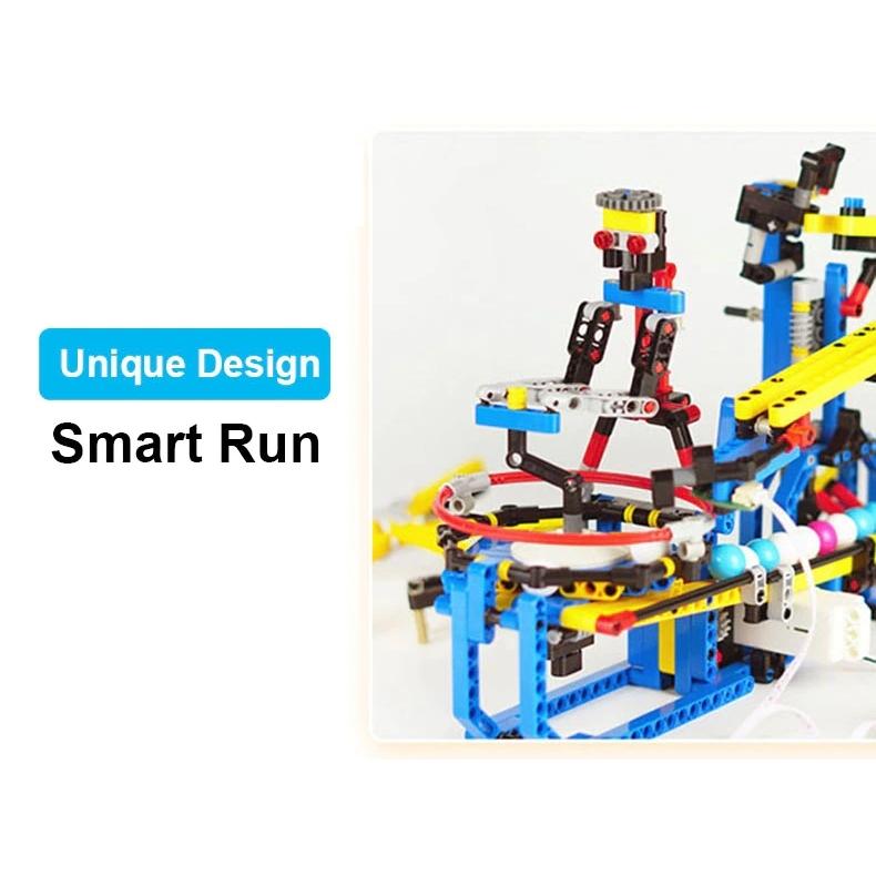 【極美品】 レゴ互換品 ボールエレベーター ビー玉回路 迷路 1260ピース 【Q3324416559】(17922円)