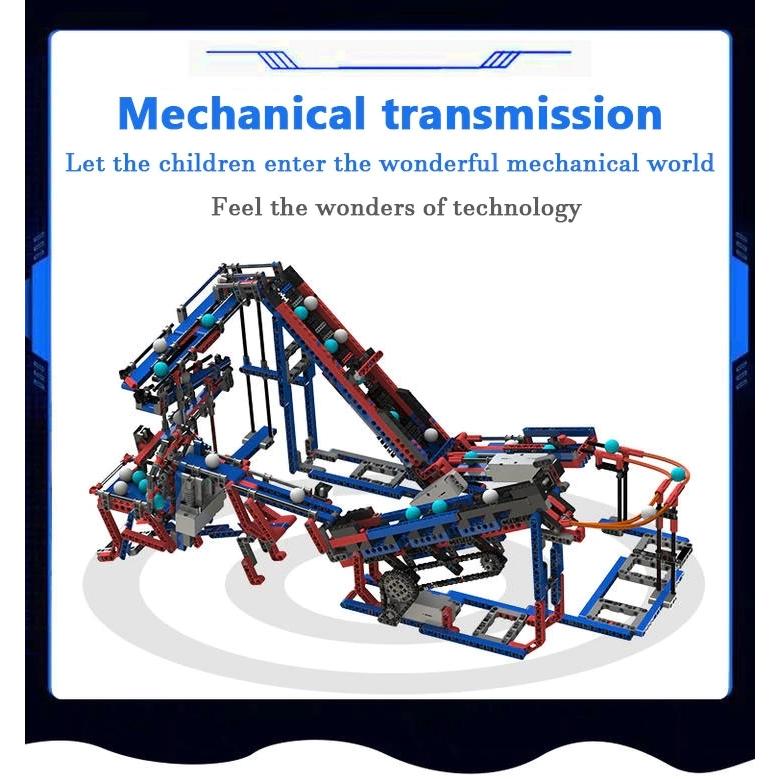 【極美品】 レゴ互換品 ボールエレベーター ビー玉回路 迷路 1260ピース 【Q3324416559】(17922円)