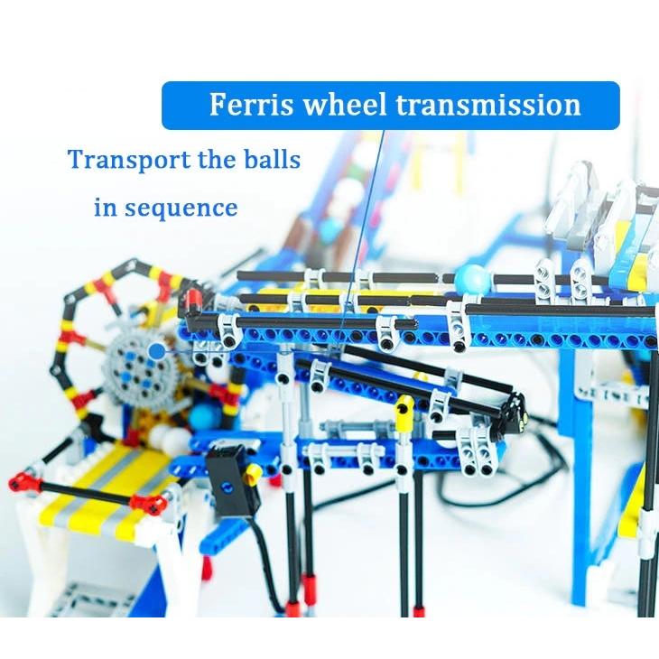 【極美品】 レゴ互換品 ボールエレベーター ビー玉回路 迷路 1260ピース 【Q3324416559】(17922円)