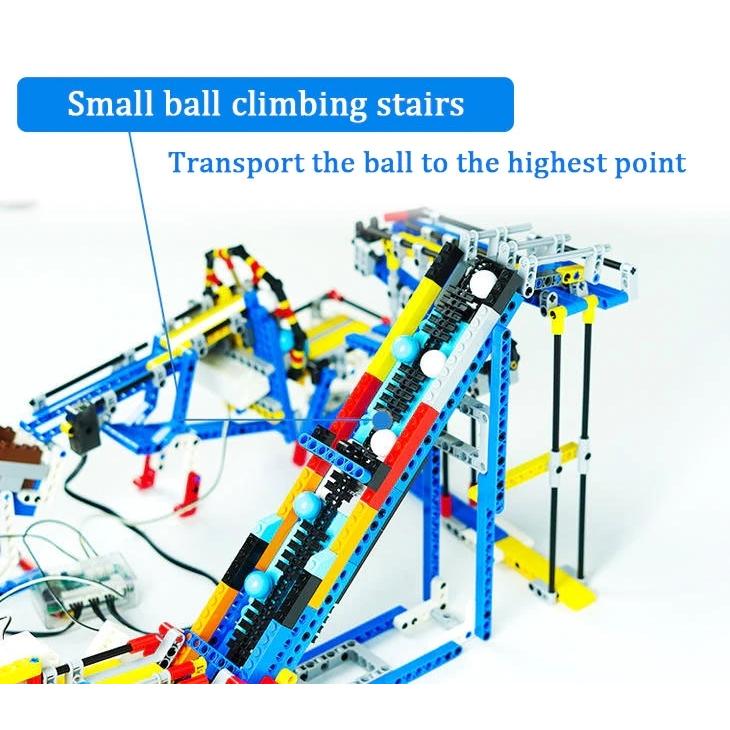 【極美品】 レゴ互換品 ボールエレベーター ビー玉回路 迷路 1260ピース 【Q3324416559】(17922円)