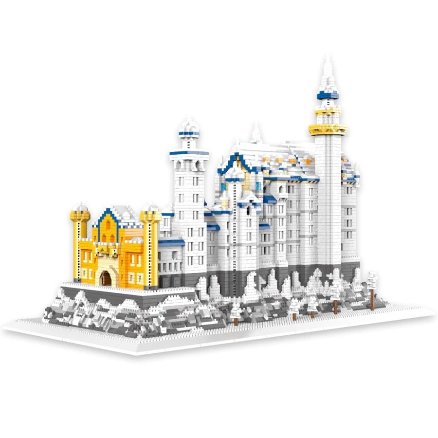 レゴ互換品 スノースワンレイクキャッスル ノイシュヴァンシュタイン城 8288ピース レゴ互換品 スノースワンレイクキャッスル ノイシュヴァンシュタイン城