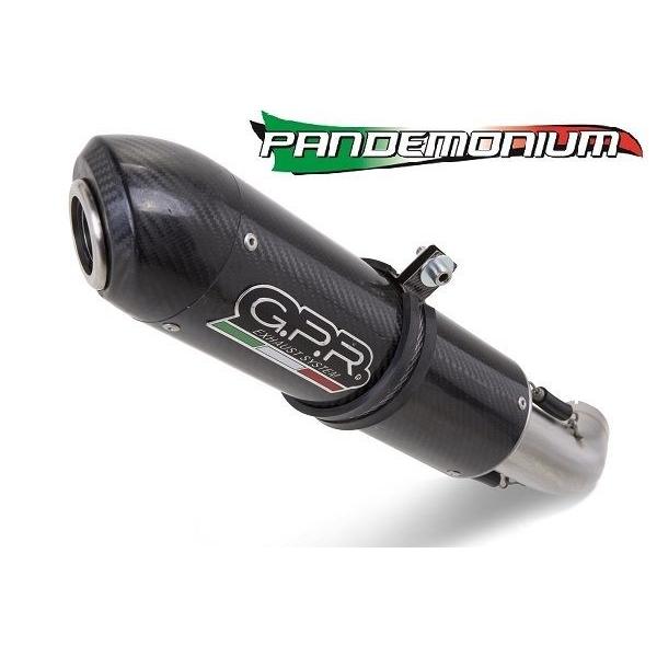 イタリア GPR PANDEMONIUM カーボン S/OマフラーSPYDER1000RT/RS/ST 08-14｜ltandpjapan