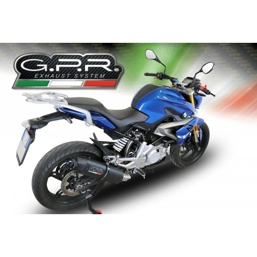 イタリア GPR FUNE フルエキゾースト マフラー BMW G310R / G310GS 2017-