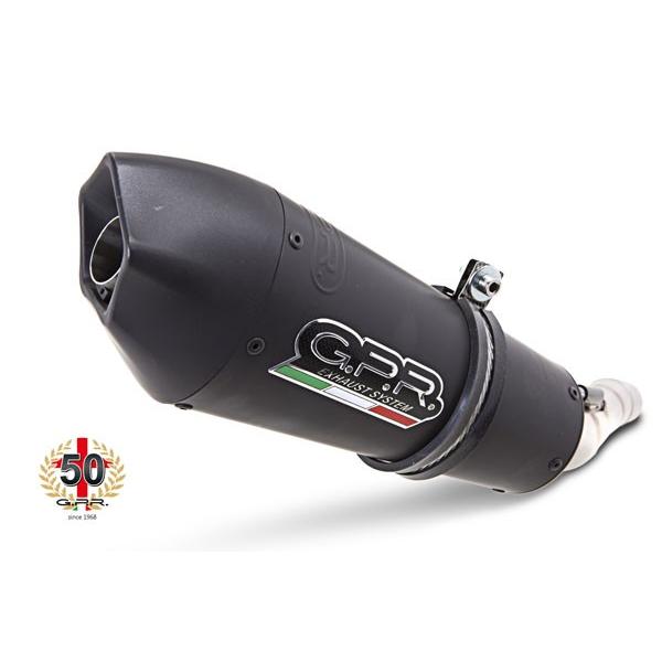 イタリア GPR / GPE Black チタニウム フルエキゾースト マフラー 公道仕様 / ヤマハ YAMAHA XSR900 2016-2019