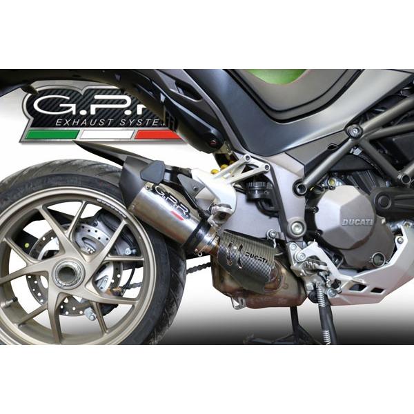 イタリア GPR / GPE チタニウム スリップオン マフラー 公道仕様 / ドゥカティ DUCATI ムルティストラーダ MULTISTRADA 1260 2018-2019