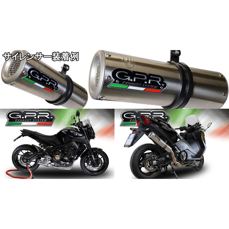 イタリア GPR / M3 INOX スリップオン マフラー 公道仕様 / MVアグスタ MV AGUSTA ブルターレ BRUTALE 800/Dragster RR 2017-2019 Euro4対応モデル｜ltandpjapan｜02