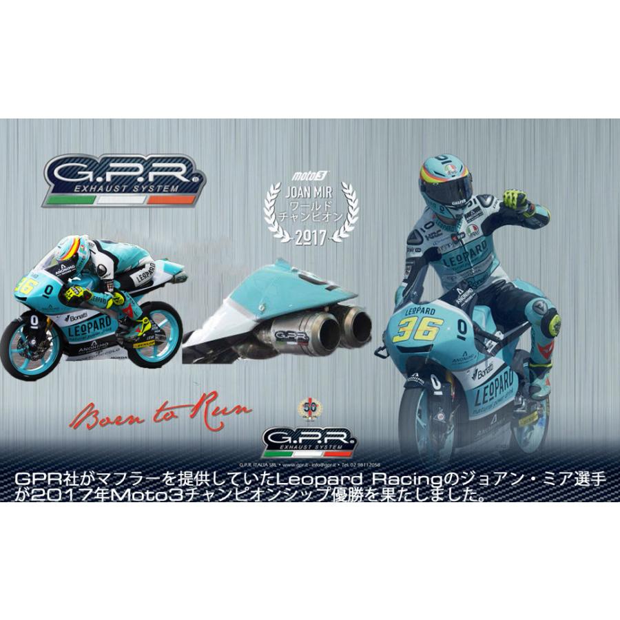 イタリア GPR / M3 INOX スリップオン マフラー 公道仕様 / MVアグスタ MV AGUSTA ブルターレ BRUTALE 800/Dragster RR 2017-2019 Euro4対応モデル_5