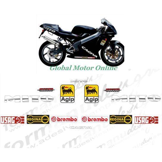 グラフィック デカール ステッカー 車体用  カジバ ミト CAGIVA MITO EV 125 2000 アジップ