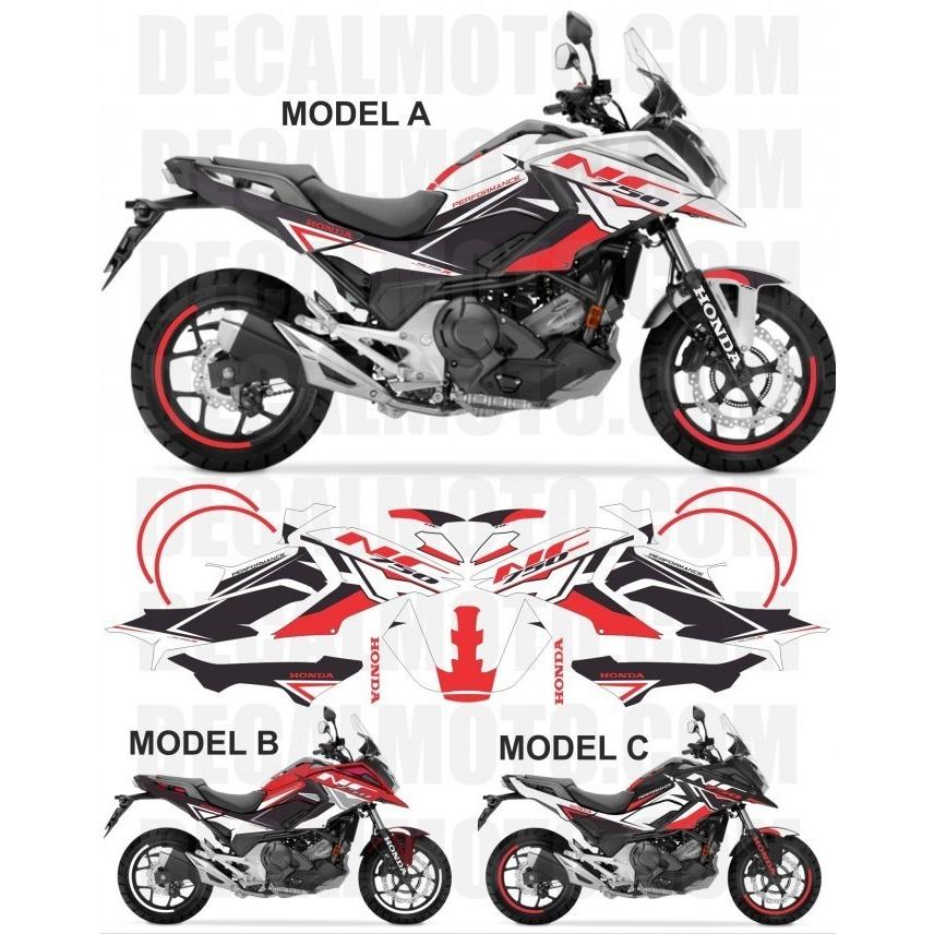グラフィック デカール ステッカー 車体用 / ホンダ NC750X ( RC90 ) / PERFORMANCE