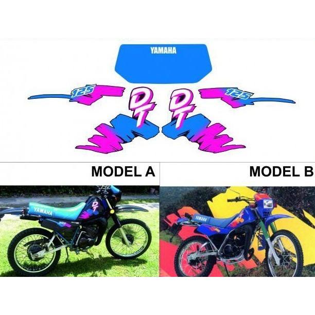 グラフィック デカール ステッカー 車体用 / ヤマハ DT125 / 1993-1995