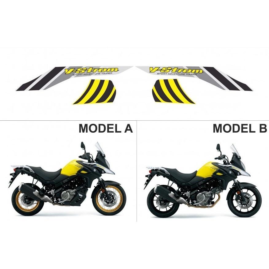 グラフィック デカール ステッカー 車体用 / スズキ V-STROM Vストローム 650 / 2017-2018 XT YELLOW