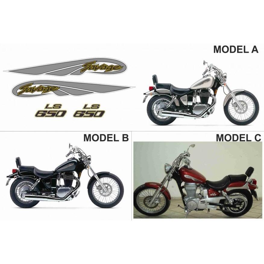 グラフィック デカール ステッカー 車体用 / スズキ LS650 サベージ SAVAGE / type 2