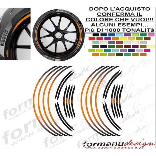 グラフィック デカール ステッカー 車体用 / ホィール ホイール リム デカール / KTM
