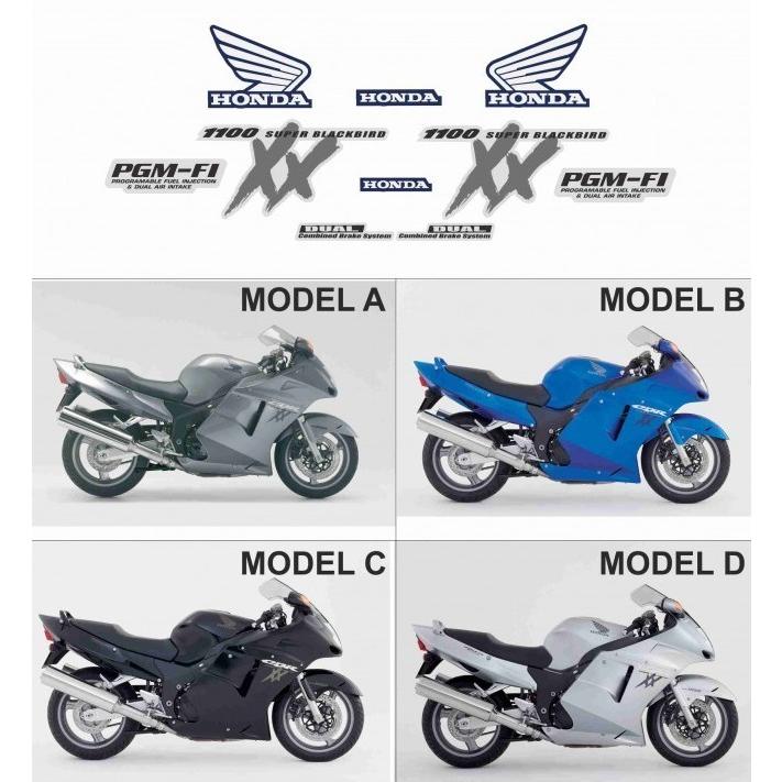 グラフィック デカール ステッカー 車体用 / ホンダ CBR1100XX スーパーブラックバード ( SC35 後期 ) / 2005-2007