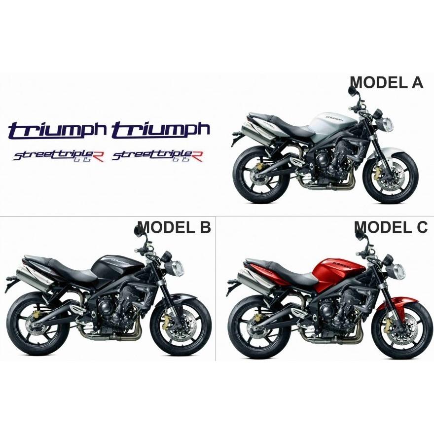 グラフィック デカール ステッカー 車体用 / トライアンフ 675 STREET TRIPLE R ストリートトリプル R 675 / 2012