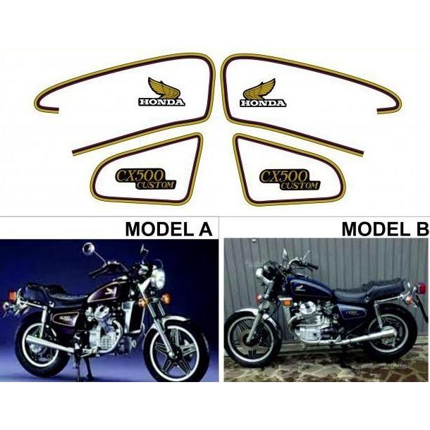 グラフィック デカール ステッカー 車体用 / ホンダ CX400 CX500 カスタム / 1979