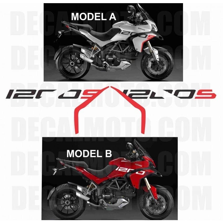 カスタム グラフィック デカール ステッカー 車体用 / ドゥカティ ムルティストラーダ 1200 2010 - 2014 / SIGN S サイン エス
