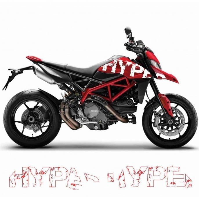 カスタム グラフィック デカール ステッカー 車体用 / ドゥカティ ハイパーモタード 950 / CONCEPT SIGN